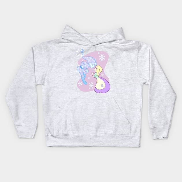 Jack Frost Kids Hoodie by K-Bo.